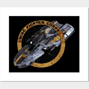 I - WING FIGHTER CORPS YELLOW Posters and Art